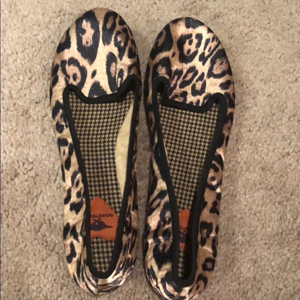 Leopard Print Flats